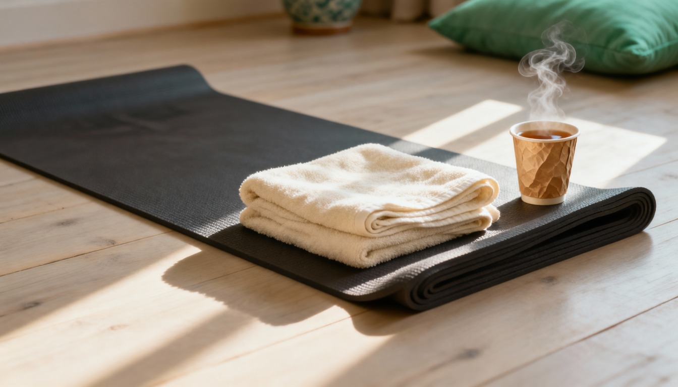 A quiet body-awareness practice — sensing movement from the inside, not forcing it